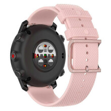 (LightPink) Compatible For Polar Grit X/Grit X ProVantage M/Vantage M2 22mm Dots Design Square Buckle Watch Strap Silicone Wrist Band Replacem