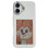 (White) Compatible For iPhone 17 Smart E-Ink Phone Case 4 Color HD 4 inch Display NFC DIY Customized Screen 1