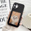(Black) Compatible For iPhone 17 Smart E-Ink Phone Case 4 Color HD 4 inch Display NFC DIY Customized Screen 2