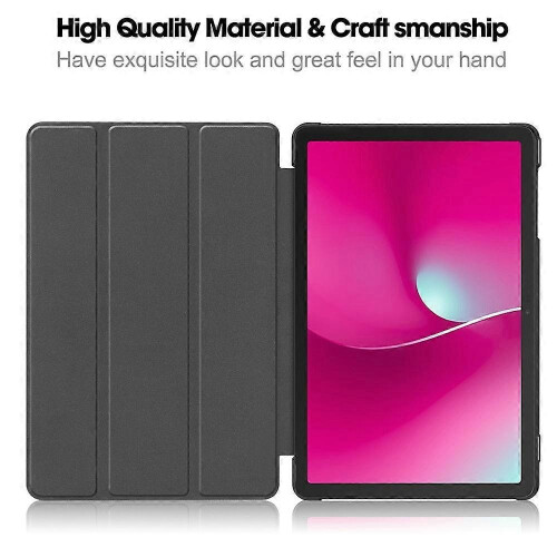 (PinkGold) Compatible For T-Mobile REVVL Tab 2 (2025) Case Anti-Drop Leather Stand Tablet Cover 2