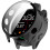 (Black) Compatible For Garmin Forerunner 970 Watch Case WANLONFENG PC Frame Cover with Tempered Glass Screen Protector 1