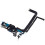 (Blue) Compatible For iPhone 13 Pro Max 6.7 inch Dock Connector Charging Port Flex Cable Replacement (without Logo) 5