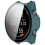 (Green) Compatible For Garmin Forerunner 970 Watch Case WANLONFENG PC Frame Cover with Tempered Glass Screen Protector 2