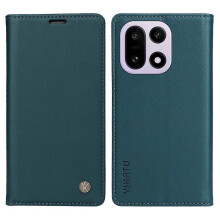 (Green) Compatible For OnePlus 15 5G Phone Cases YIKATU Magnetic Closure PU Leather Mobile Cover