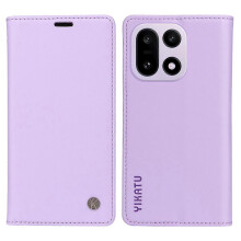 (LightPurple) Compatible For OnePlus 15 5G Phone Cases YIKATU Magnetic Closure PU Leather Mobile Cover