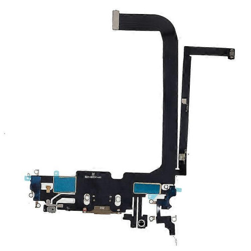 (Gold) Compatible For iPhone 13 Pro Max 6.7 inch Dock Connector Charging Port Flex Cable Replacement (without Logo) 1