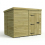 8 x 6 Pent Shed Tanalised (Single Door, No Windows) 2