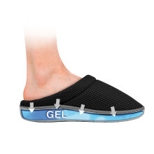 Happy Shoes - Comfort geelitossut - mustat 37/38