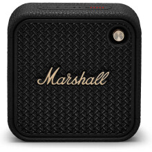 (Black) Marshall Willen II Bluetooth Portable Speaker - Black & Brass