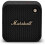 (Black) Marshall Willen II Bluetooth Portable Speaker - Black & Brass 1