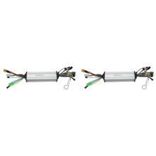 2X Controlador de Bicicleta Eléctrica de 24 V, 36 V, 48 V y 350 W, con Doble Accionamiento, de Aluminio, PCB y Plástico, Velocidad Constante.