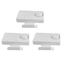 3X Deuropeningssensor Draadloze Vertraging Deuralarm Deursensor Deur- en Raambeveiliging Alarm Thuisbeveiliging