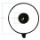 2X Universal 44cm Round Flash Softbox Portable Foldable Style Speedlite Diffuser Reflector Strap for Camera Flash 9
