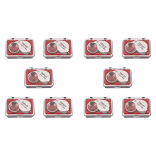 10Stück Tragbare 30X Power 21mm Juweliere Lupe Gold Augen Lupe Juwelier Geschäft Lupe mit Vorzüglich Box