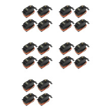 20 Szt. Serwomotor dla MG995 Sterowanie Angle180 Serwomechanizm Metalowy 20KG Cyfrowy Szybki Silnik Serwo z Momentem Obrotowym dla Inteligentnego