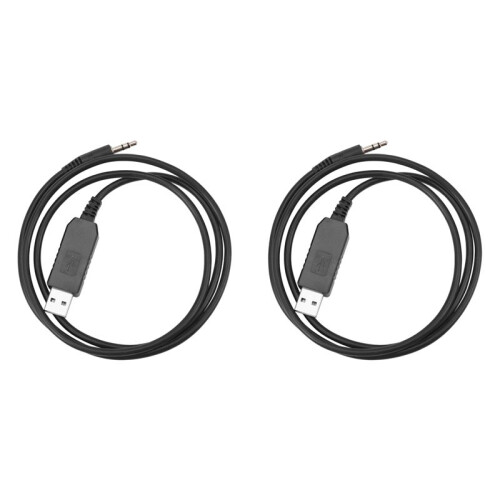 2X USB Programming Cable for QYT KT-8900R,KT-8900D,KT-7900D Mobile Transceiver