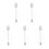 5PCS 150mm Stainless Steel Float  Tank Liquid Water Level Sensor 220V 1