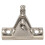 Boat Bimini Top Deck Hinges Fitting Concave Base Hardware with Removable Pins Pair of 6 5
