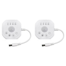 2X DC5-24V PIR Bewegungssensor Lichtschalter LED-Streifen-Controller Monochrom-Dimmer -Timer Automatischer Bewegungsmelder