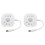 2X DC5-24V PIR Motion Sensor Light  LED Strip Controller Monochrome Dimmer  Timer Automatic Movement Detector 1