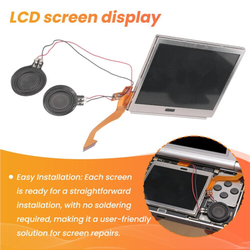 For NDSL NDSLITE Nds Lite Top Upper LCD Screen Display LCD Display Screen Replacement for 2