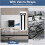 2X  PC Mount Computer Holder Wall Mount Easy Installation Space Saving Computer Mount Under Desk Mount 4
