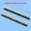 6x 20 Pin GPIO Header Adapter 2.54mm Pitch Double Row Color Pin Header for Raspberry Pi  W Development Board 4