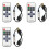 3X 11 Tasti LED Strip Controller  Dimmer RF Remote 5V USB Interface Controller per 5050/2835 Monocolore LED Strip 1