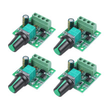 4X 1.8V 3V 5V 6V 7.2V 12V 2A 30W Motor Speed Controller (PWM) 1803BK Adjustable Driver