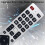 10X RMC0133 Remote Control Replace for  TV Remote Control Free Setup 3