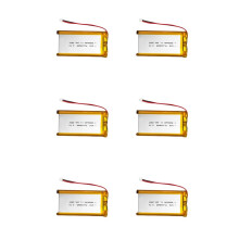 6X for Heltec V4 3.7V Lipo Battery 3000Mah PL103665 Li Polymer Batteries for T114 V2 LoRa 32 V3 Dev-Board