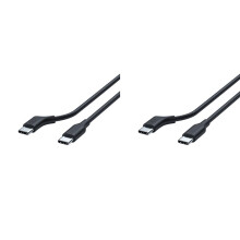 2X Type-C Flexible Cable for AR Glasses, USB3.2 Full-Function Supports 4K 60Hz,1m,for Xreal//RayNeo  AR