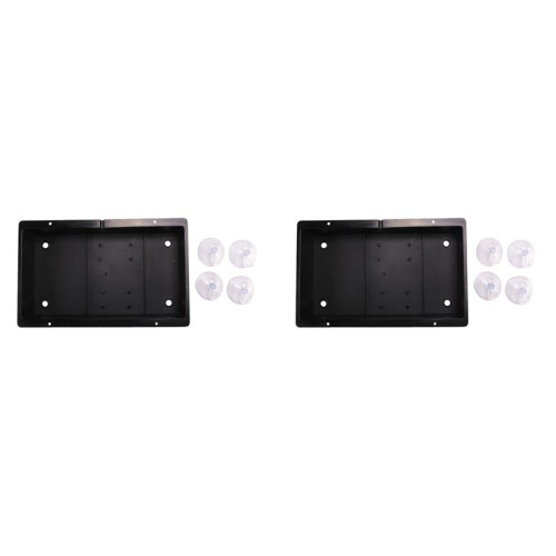 2X Arcade Joystick Bottom Case Replacement DIY Arcade Joystick Handle Arcade Game Kit Sturdy Construction