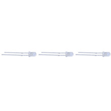 120 Stueck 3mm Weisse LED-Lampen Lichtemitterdiode 2.5V-3V