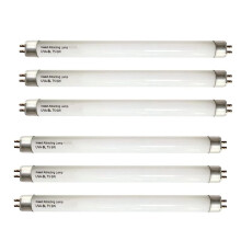 Pack de 6 Ampoules Fluorescentes UVA-BL T5 6W 32050 F6T5/BL, Ampoule de Remplacement de Tube Lumineux Fluorescent de 6 Watts pour DynaTrap DT2000XL,