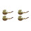 4PCS MC2-FPCB1 Fit for GasAlertMicro Clip XT/XL, Replacement Flex PCB for Oxygen O2 Sensor 1