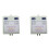 2X AC120V 220V  Delay Relay Power  Delay OFF  1-480Min Adjustable Delay Power OFF Home Automation Controller 1