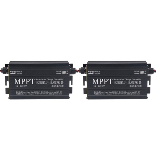 2X MPPT 600W Solar Boost Charge Controller for 24V 36V 48V 60V 72V Battery Charger Charge Digital Controller