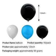 (18 balloons) New Astrobot Space Theme Party Cutlery Set (Paper Plate & Cup)