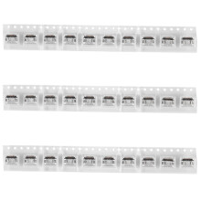 30 Pcs Type B Micro-USB Femelle 5 Pin Jack Port Douille Connecteur Pieces de Reparation