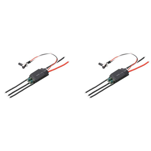 2X  7-24V 200W BLDC 3 Phase Brushless Motor Driver Hallless  Motor Drive Board Speed Controller Regulator