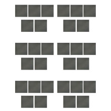 Linear Polarizer Film LCD/LED Polarized Filter Polarizing Film for Polarization Photograph 10X10cm ,30PCS No Adhesive