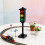 (Straight)Construction Block Traffic Light Set For Creative Play And Modeling Railway 3