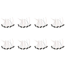 40PCS 1 23A A23 12V Battery Storage Clip Holder Box Case Cell Holder with Wire