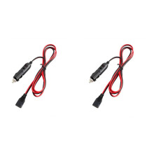 2X Câble D'Alimentation Allume-Cigare 12 V pour Radios Mobiles Radioamateurs  , , Midland, President, MC Kinley et President Walker