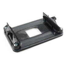 (AM4 square steel backplate bracket black) Computer CPU fan fastener AM3 bracket 775 1151 2011 1366 bracket backplane fan fastener