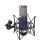 2X Microphone Shock Mount Support Réglable Support de Microphone D'Enregistrement Support En Métal Support de Microphone Pod (Noir) 3