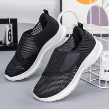 (45) Spring/Summer Loose-fitting Casual Walking Shoes for Middle-aged and Elderly, Lightweight and Breathable, Suitable for Couples and Mothers