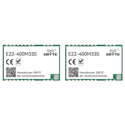 2X EBYTE SX1268 433MHz Lora Wireless RF Transceiver Module E22-400M33S Low Power 33dbm Long Distance 16KM