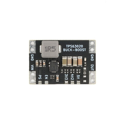 5X XL63020 TPS63020 Lithium Battery USB Automatic Boost Buck Step  Down Module Microcontroller Power Low Ripple 3.3V 1